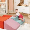 Foam Climbing Blocks for Toddlers - Soft Indoor Play Gym Set for Climbing, Crawling, and Sliding - Lightweight and Easy to Clean - 4 of 4