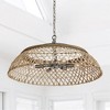 Capital Lighting Rainey 6 - Light Pendant in  Grey Wash/Antique Nickel - 3 of 4