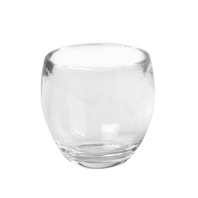 Clear Acrylic Toothbrush Holder with Oval Compartments