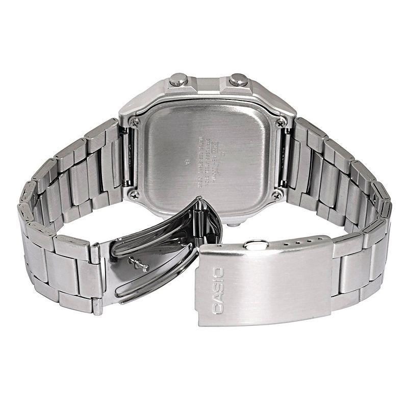 Men's Casio Bracelet Watch with World Time - Silver (AE1200WHD-1A), 3 of 5