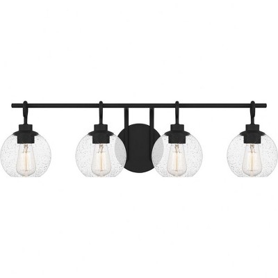 Quoizel Lighting Winston 4 - Light Vanity in  Matte Black