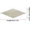 Allegra K Women Ribbon Solid Color Pleated Rhombus Rhombic Scarf Scarves Head Bandana 96x43cm/37.80x16.93 inches(L*W) 1 Pc - 3 of 4