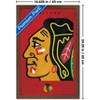 Trends International NHL Chicago Blackhawks - Logo 25 Framed Wall Poster Prints - 3 of 4