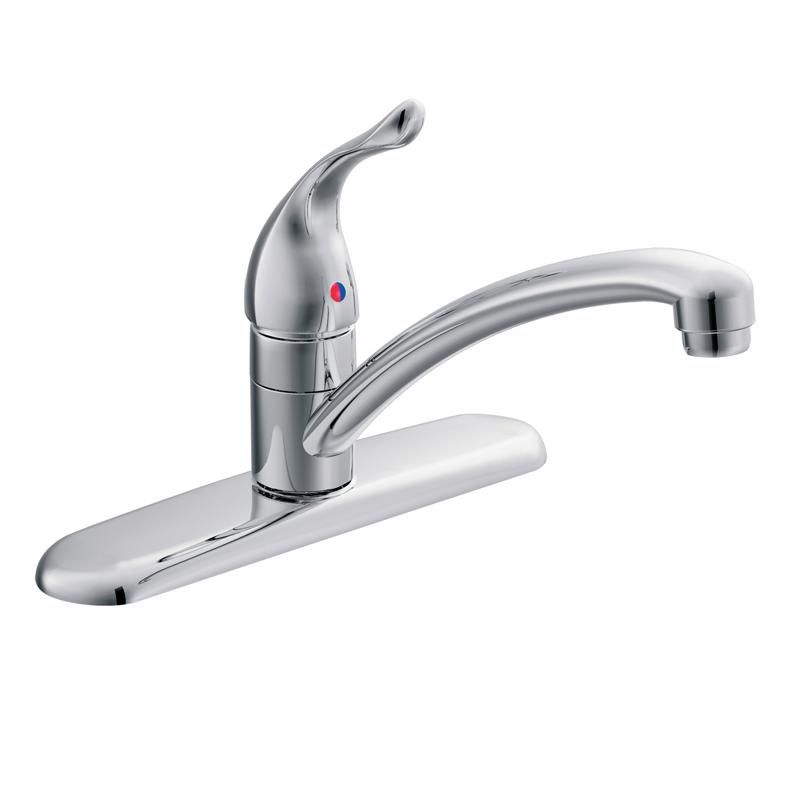 Moen Chateau One Handle Chrome Kitchen Faucet, 1 of 2