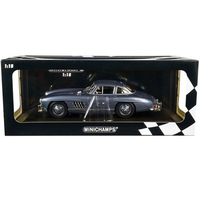 1955 Mercedes-Benz 300 SL W198 Light Blue Metallic Limited Edition to 450 pieces Worldwide 1/18 Diecast Model Car by Minichamps