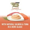Fancy Feast Seafood Flavor Savory Puree Naturals Cat Treats - 1.4oz/4ct - 3 of 4