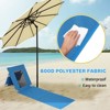 Karl Home Patio Blue Lightweight Foldable Beach Mat Lounge Chair - 4 of 4