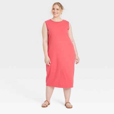 Women's Knit Midi Shift Dress - Universal Thread™