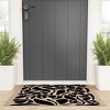 DorisciciArt Mid Century Modern Floral F 36" x 24" Welcome Mat - Society6 - 2 of 3