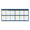 Recycled Reversible Yearly Wall Planner, 60 x 26, White/Blue/Yellow Sheets, 12-Month (Jan to Dec): 2026 - 3 of 3