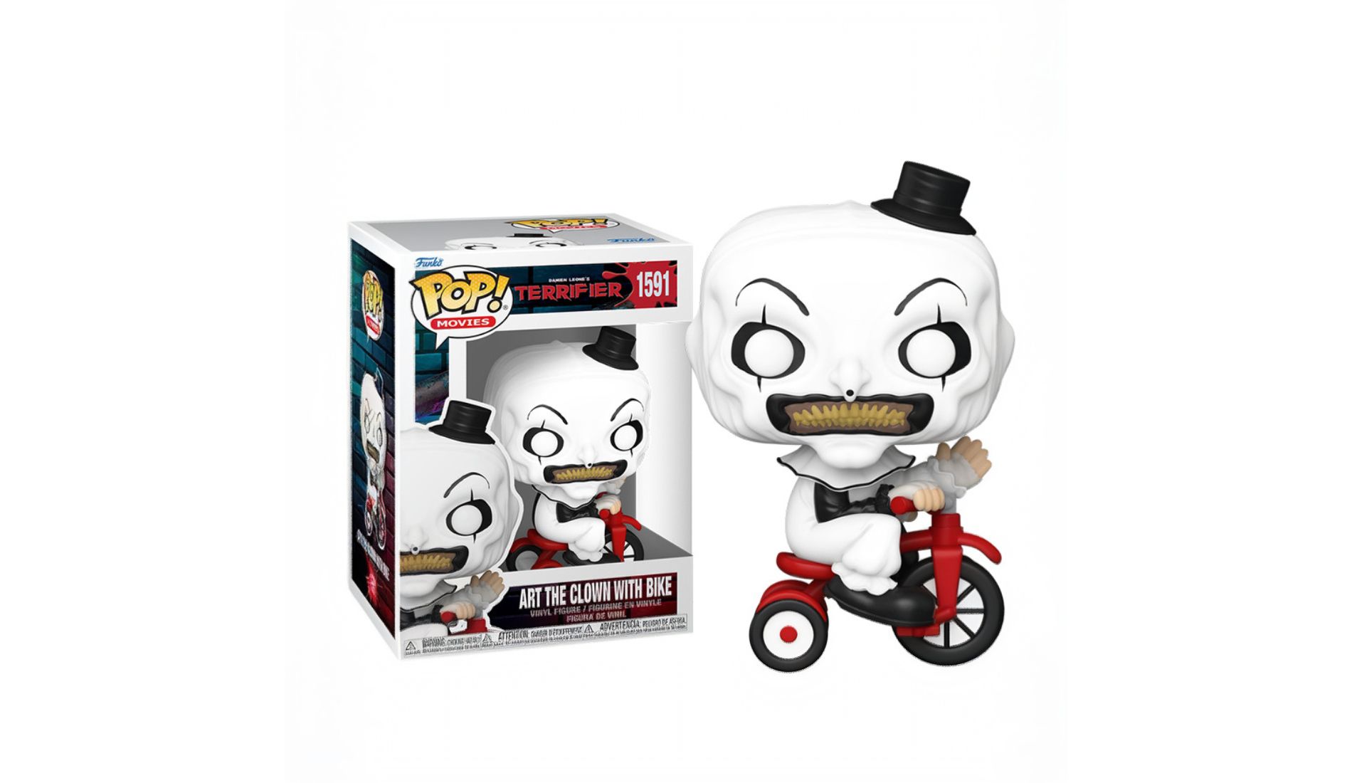 Funko Pop! Terrifier: Art the Clown with Bike #1591