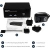 StarTech 2 Port Dual DisplayPort USB KVM Switch with Audio SV231DPDDUA - 4 of 4
