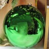 Northlight 10" Shatterproof Shiny Christmas Ball Ornament - Green - 3 of 3