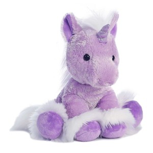 Aurora Medium Dreaming Of You Unicorn Fantasy Enchanting Stuffed Animal Purple 12" - 1 of 4