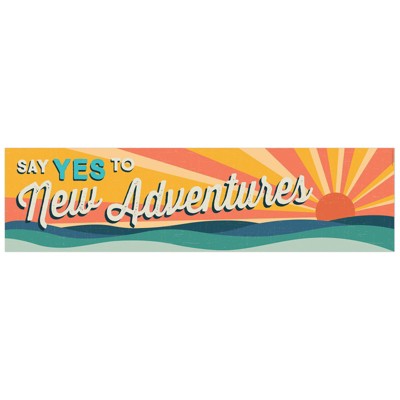 Eureka Adventurer Horizontal Banner, 45" x 12" (Pack of 6)