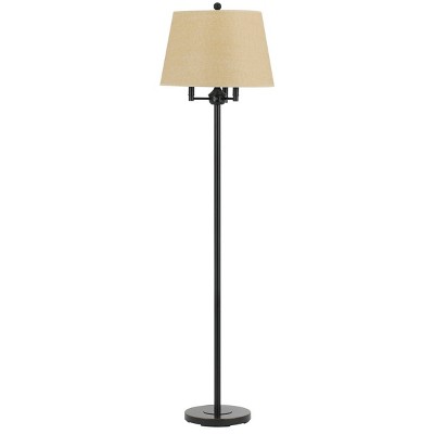 62" 6-way Metal Andros Floor Lamp Dark Bronze - Cal Lighting