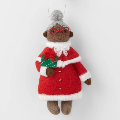 Mrs. Claus with Present Christmas Tree Ornament - Wondershop™