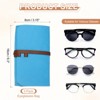 Unique Bargains Felt Soft Portable Storage Scratch-Resistant Eyeglasses Bag 3 Pcs - 2 of 4