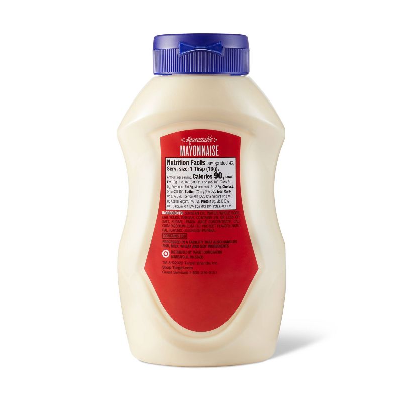 Mayonnaise Squeeze Bottle - 22oz - Market Pantry&#8482;, 3 of 4