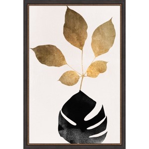 Amanti Art Azurea by Eins Kubistika Wood Framed Wall Art Print - 1 of 4