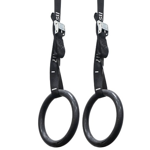 Black Mountain Products 1200lbs Rated Multi-Use Exercise Gymnastics Rings -  Black Mountain Products