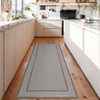 Rugs for Living Room Border Area Rug Non Slip Durable Floor Washable Carpet for High Traffic Areas Indoor Rug for Kitchen Kids Playroom - 3 of 4