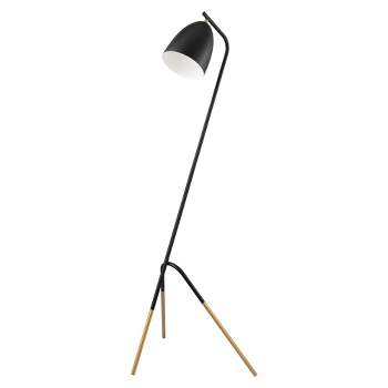 1-Light Westlinton Floor Lamp with Shade Black - EGLO