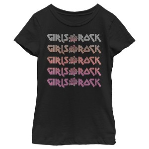 Girl's Lost Gods Girls Rock T-Shirt - 1 of 4