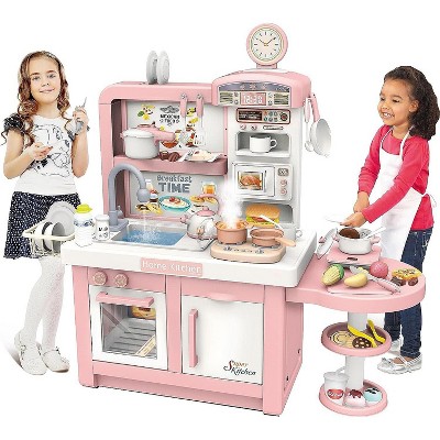 Elevon Pretend Play Kitchen Toy Set for Kids, Interactive Playset with Lights and Sounds, For Toddlers 3+ Years Old