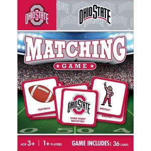 MasterPieces Officially Licensed NCAA Ohio State Buckeyes Matching Game for Kids and Families - 1 of 4
