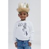 Warner Bros. Where the Wild Things Are Max Cozy Faux Sherling Sweatshirt and Felt Faux Fur Crown Toddler - image 2 of 4