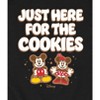 Men's - Disney - Mickey and Minnie Mouse Christmas Cookies Graphic Fleece Sweatshirt - 2 of 4
