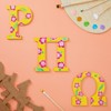 Juvale 24 Pieces Unfinished Wooden Greek Letters for Wall Decor, DIY Crafts, 6 in - image 2 of 4