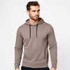 Burnside Men's Cozy Midweight Hoodie Sweatshirt With a Kangaroo Pocket | Cedar - 2 of 4