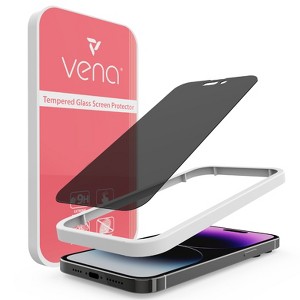 Vena Screen Protector Privacy For iPhone 14 Pro, 2.5D 0.3mm Privacy Tempered Glass Screen Protector For Apple iPhone 14 Pro - 1 of 4