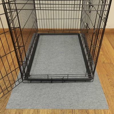 Drymate Light Gray Absorbent Dog Crate Mat