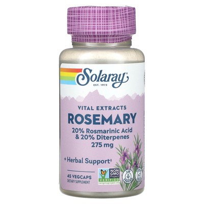 Solaray Vital Extracts, Rosemary, 45 VegCaps