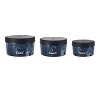 S'well Food Storage Canister Set Azurite Marble: Stainless Steel, Silicone Lid, Dishwasher-Safe, 3-Piece Set - 3 of 4