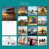 2026 Square Wall Calendar, Surf Life, 16-Month Lifestyles Theme with 180 Reminder Stickers (12x12 In) - 4 of 4