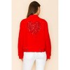 Women's Sequin Heart Jacket - WAY - 4 of 4