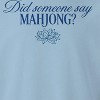 Rerun Island Men's Did Someone Say Mahjong Flowers Luxury Paradise With A Side Of Chaos Long Sleeve Graphic Cotton Pullover Sweatshirt - 2 of 4