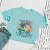 Simply Sage Market Salt Water And Sun Shine Circle Boxy Crop Top - 3 of 4
