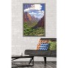 Trends International Lantern Press - Zion National Park, Utah, Zion Canyon View Framed Wall Poster Prints - 2 of 4