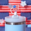 CharCharms 4pk Americana Hot Dog Straw Toppers - 2 of 4