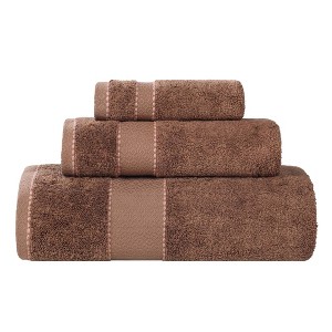 Cotton Heavyweight Ultra-Plush Luxury Towel Set by Blue Nile Mills - 1 of 4