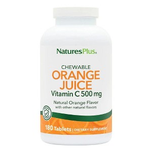Orange Juice C 500mg by Nature's Plus  -  180 Chewable - 1 of 3