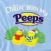 Chillin' With My Peeps Christmas Women's T-Shirt Light Blue - 2 of 4