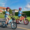 Costway 12"/14"/18" Kid's Bike for 4-8 with Height-Adjustable Handlebar & Saddle Handbrake Blue/Green/Red/Purple - 4 of 4