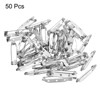 Unique Bargains Metal Blankets Crafts Brooch Making Home Sewing Safety Pins 50 Pcs - 3 of 4
