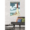 Trends International Lantern Press - New Jersey Shore, Barnegat Lighthouse Unframed Wall Poster Prints - 2 of 4